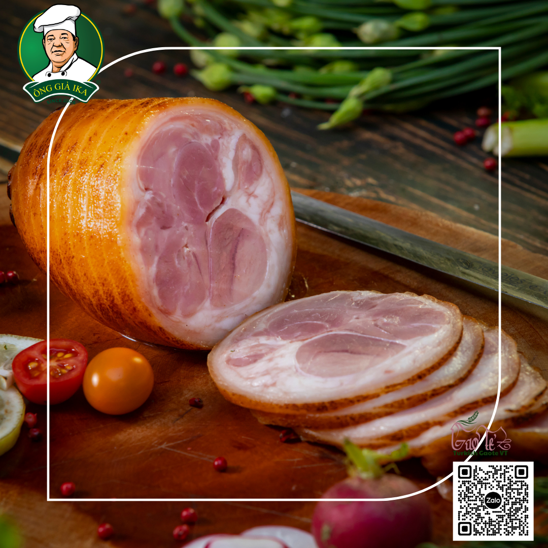 Chân giò hun khói